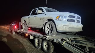 Picked up a Massey 220 backhoe and my 2022 RAM puked it's guts out at 6500km.