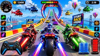 42 IMPOSSIBLE GT MOTO BIKE RACING 2026 - HARD BIKE RACING STUNTS 3D - ANDROID GAMEPLAY  screenshot 2