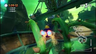 CTR:NF - Thunder Struck - Beating the Developer Time Trial [2:03:76]