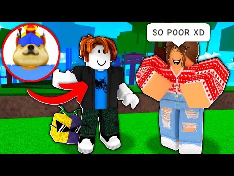I Pretended to be NOOB, then TESTED PRO PLAYERS (Roblox Blox Fruits)