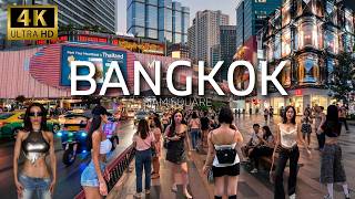 🇹🇭 4K | Bangkok Downtown Night Walk | Siam Square Area - Feels Like Tokyo in Thailand 2026