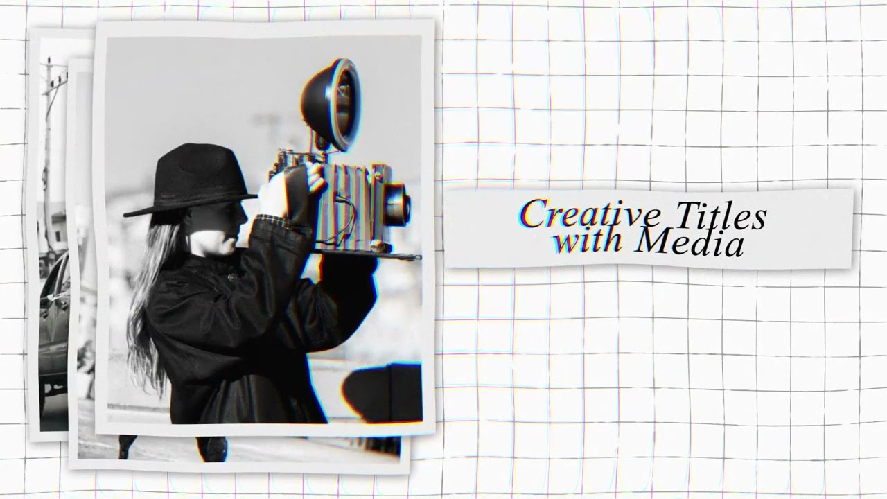 Vox Documentary Media and Typography - Titles | After Effect Template