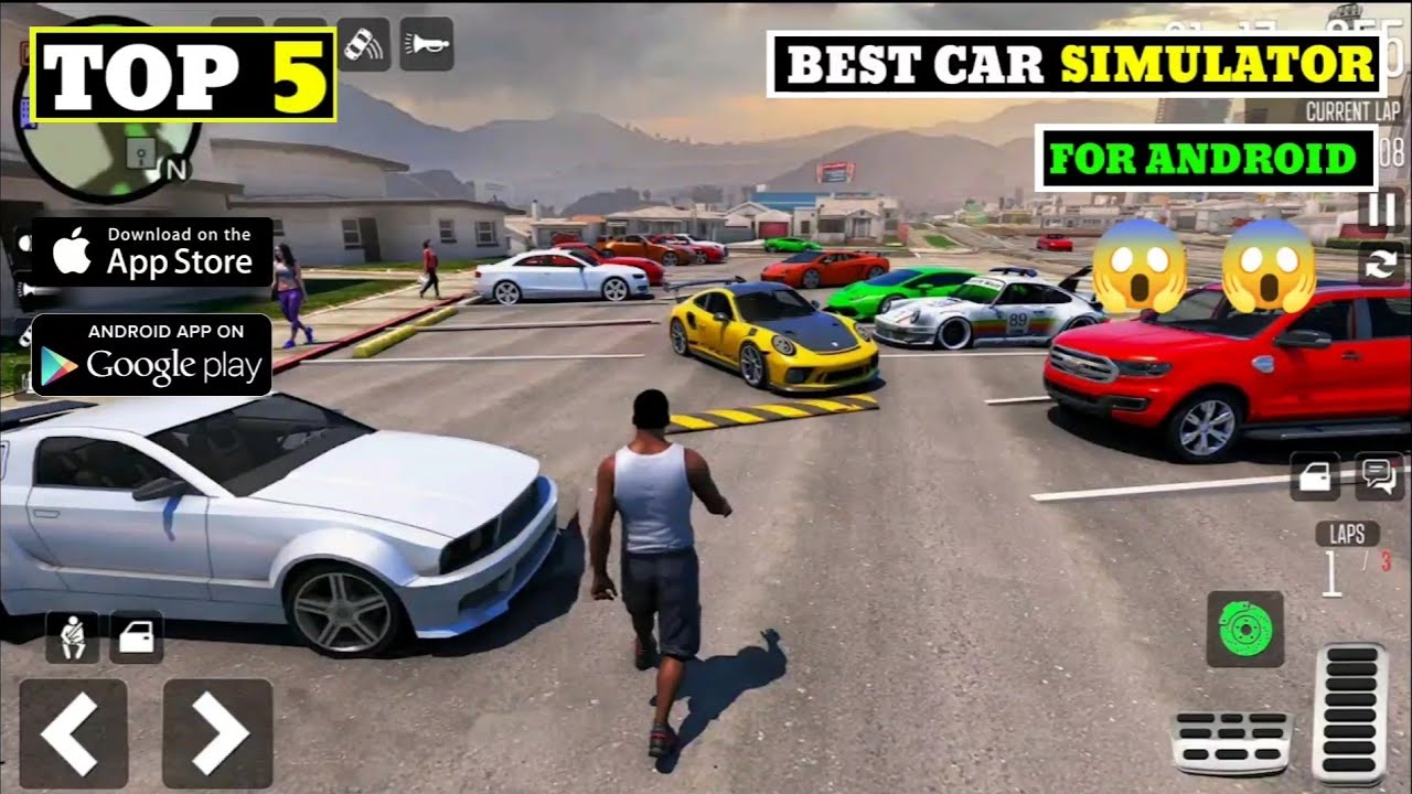 TOP 5 BEST CAR SIMULATOR GAME FOR ANDROID | HIGH GRAPHIC OFFLINE - ONLINE 😱