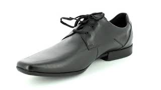 Clarks Glement Over G Fit Black formal shoes