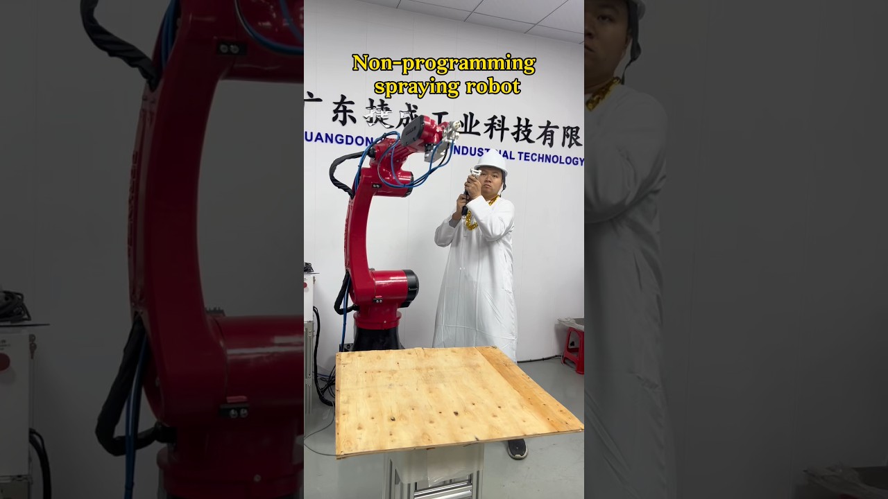 spraying robot 