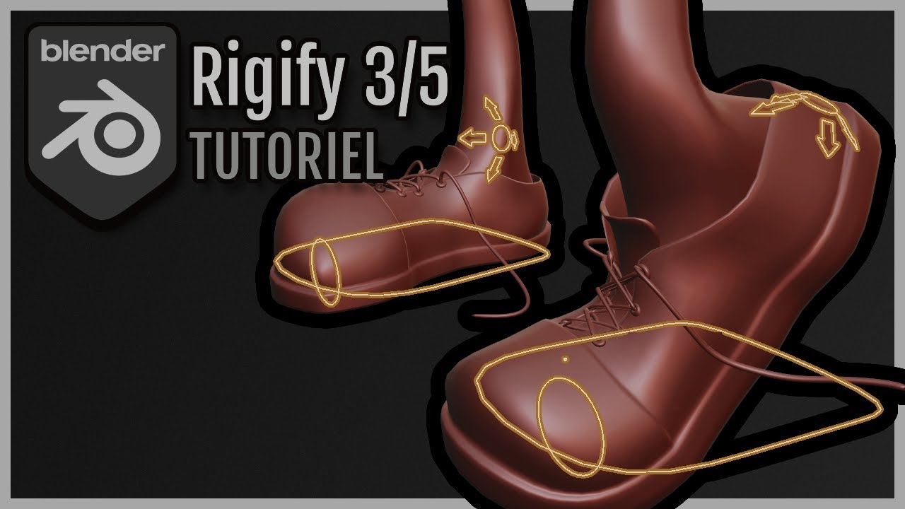 Rigify 3/5, associer vêtements et cheveux (en particules) à votre rig – TUTORIEL BLENDER