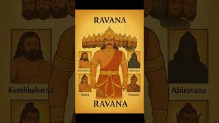 Ravan Family Tree Poster Ravana Brothers & Family Members Explained