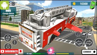 Fire Truck Flying Car [ Android Gameplay ] @offlineplayhouse  screenshot 5