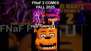 FNaF Movie 2 RELEASE DATE REVEAL: FNaF Fans Reaction | FNaF Movie 2 Leak