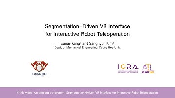Segmentation-Driven VR Interface for Interactive Robot Teleoperation