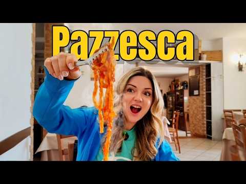 abbiamo mangiato la pasta PIÙ BUONA e più lunga d'Abruzzo