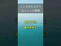 【心を整える瞑想のヒント】考えすぎた頭を休める マインドフルネス リラックス ストレス解消 #shorts