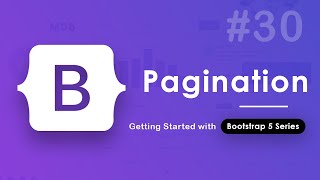 30. Pagination in Bootstrap 5 | Hindi
