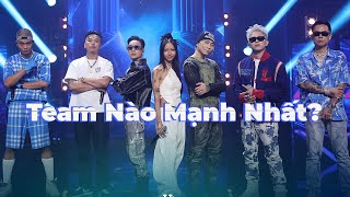 Rap Việt Mùa 3 TEAM Nào Mạnh Nhất || Thái VG, Big Daddy, B Ray, Andree Right Hand ( HayHo Rap Việt )