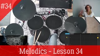 AnnasDrums - Melodics drums lesson 34