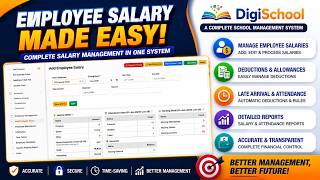 Employee Salary Management Made Easy! 💰 | Payroll & Salary Management System | Digi School