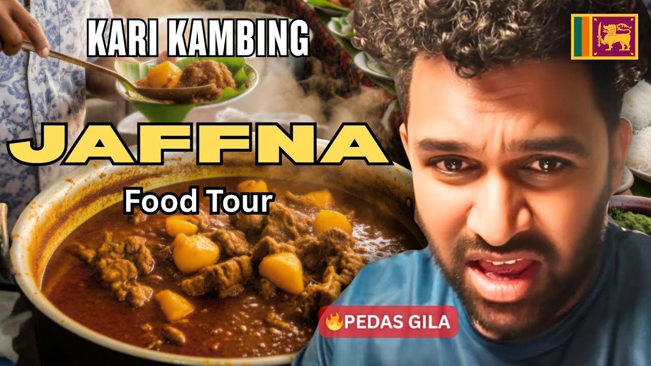 Aku Buat Food Hunt di Jaffna, Sri Lanka – Pedas Sampai Nangis!!! | Ep 8 | Sri Lanka 2025