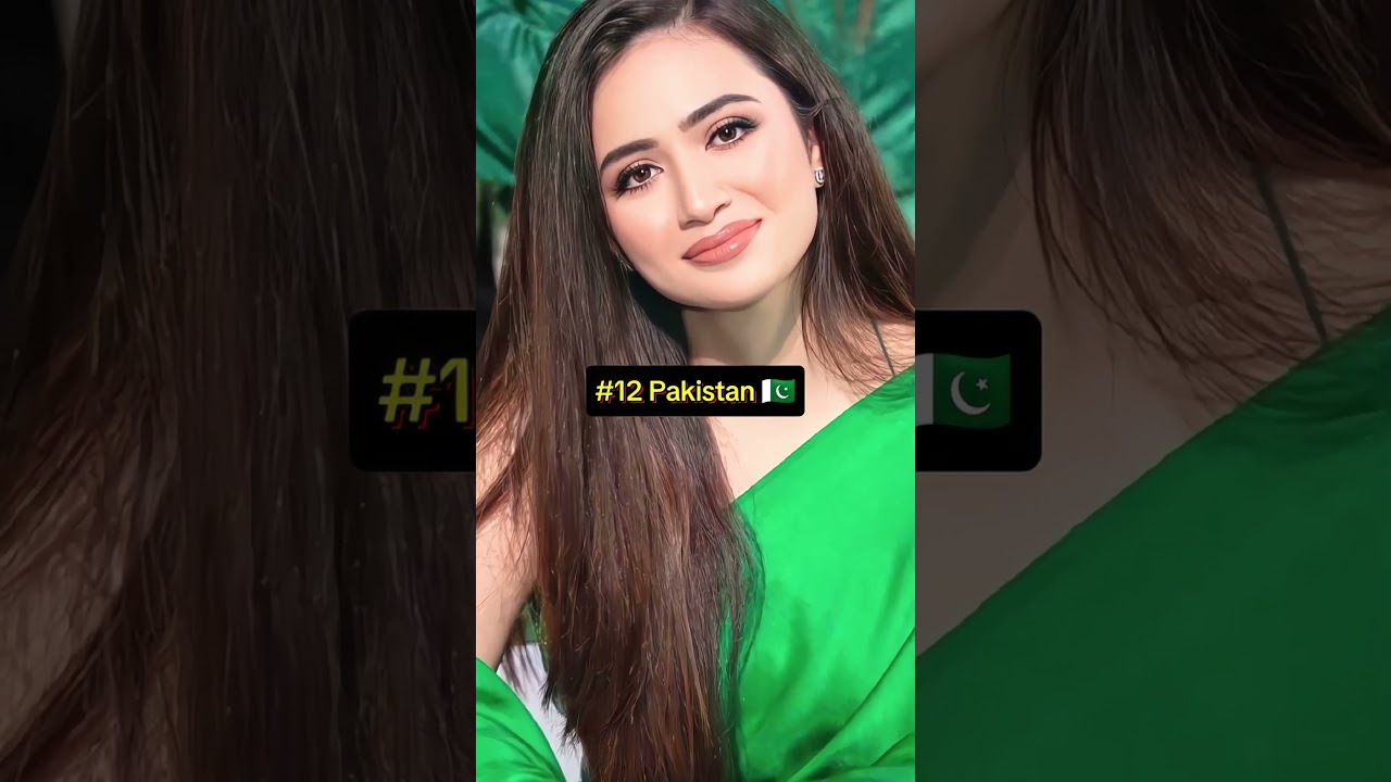 Top 15 countries with the most beautiful women 