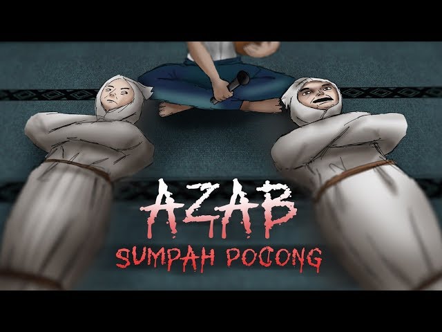 Azab Sumpah Pocong  | Kartun Hantu & Animasi Horor #HORORMISTERI class=