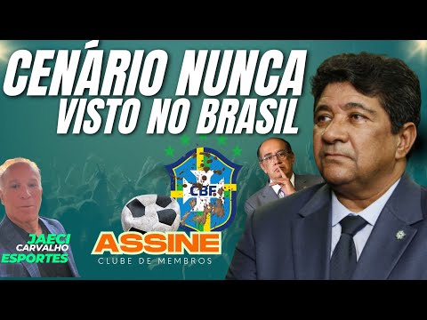Nunca passamos por algo parecido no futebol brasileiro