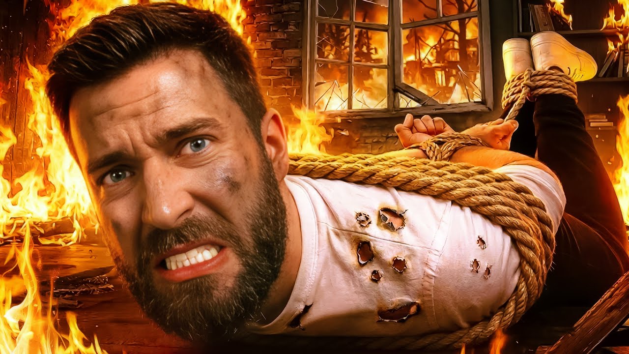 Survive inside a BURNING HOUSE