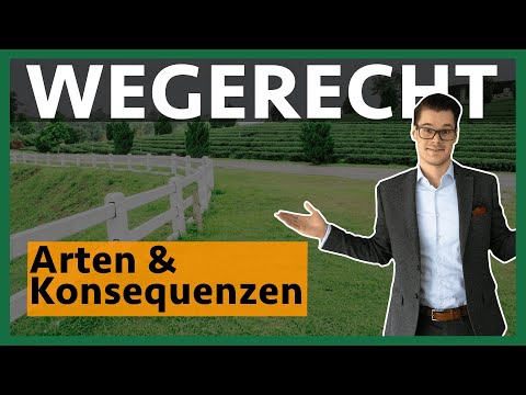 Video: Kann ein Wegerecht verkauft werden?