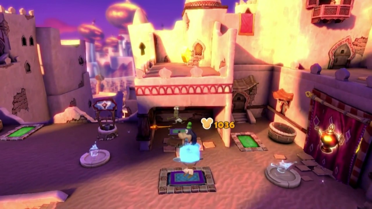 Disney Universe walkthrough - Streets of Agrabah - YouTube