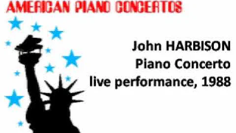 John Harbison Piano Concerto