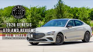 2026 Genesis G70 AWD Review: All Wheel Fun