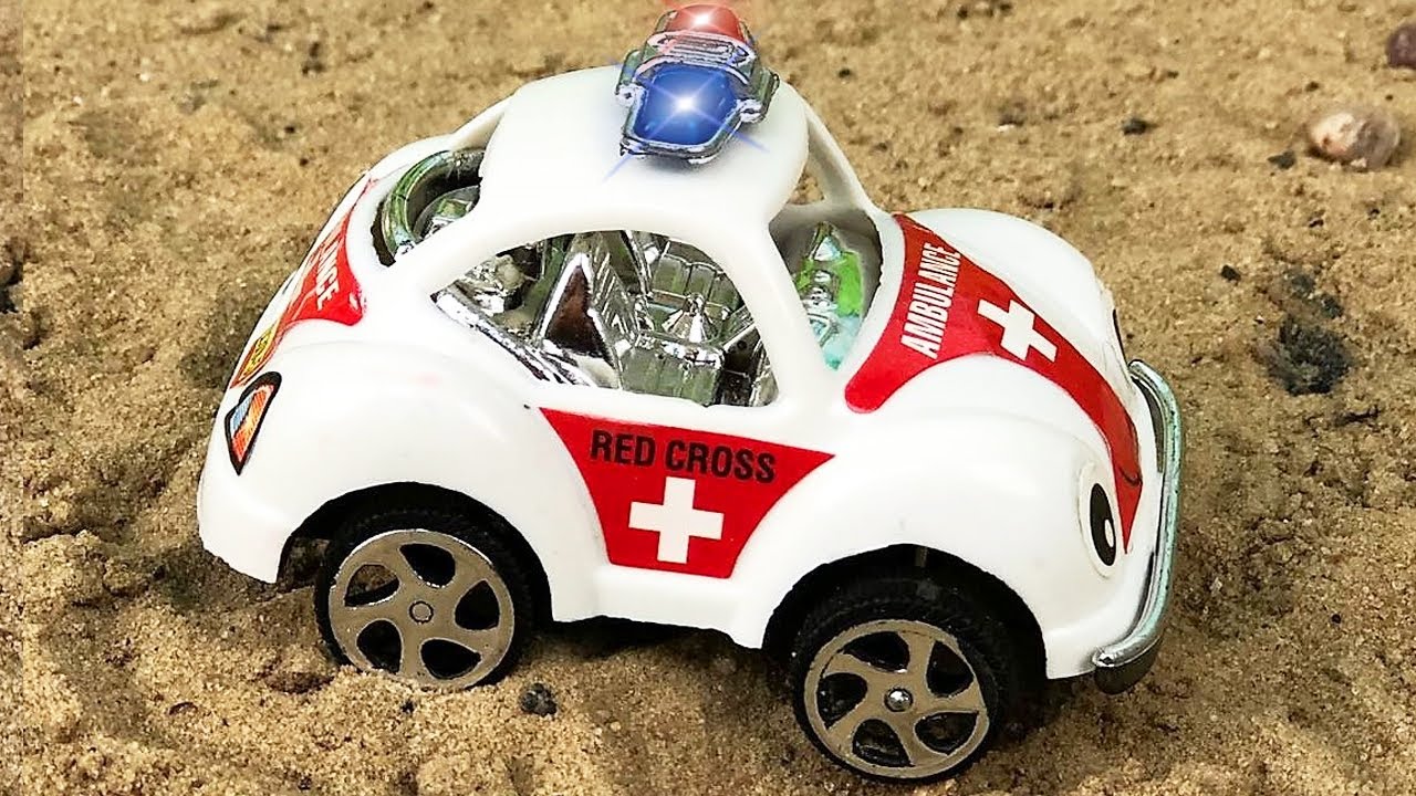 Ambulance, Tow Truck Emergency Vehicles Cartoon Cars & Trucks For