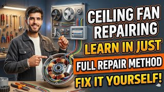 Dead Ceiling Fan Ko Kaise Thik Karein Step-By-Step Full Guide Celling Fan Kese Repair Kren