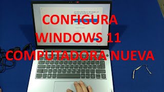 Cómo Configurar Windows 11 Paso a Paso en una Computadora Nueva