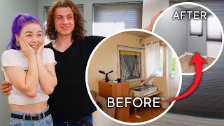 Surprising my Girlfriend with a COMPLETE Office Renovation!