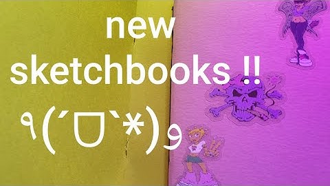 testing out an ugly books sketchbook !