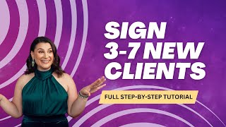 How I Sign 3-7 Coaching Clients a month with Instagram ads