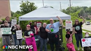 Starbucks workers on strike over newly implemented dress code