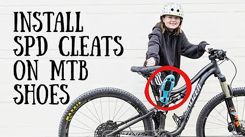 Install SPD Cleats on MTB Shoes