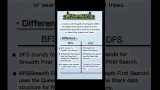 Celebrity What is BFS? | What is DFS? | Difference between BFS and DFS | #shorts #youtubeshorts #rgpv Net Worth