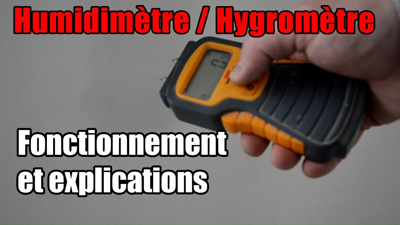 Humidimètre / Hygromètre : Fonctionnement et explications (humidité  ascentionnelle) 