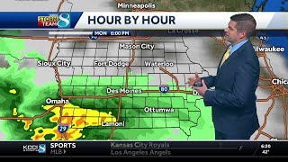 Cold dry start, unsettled pattern ahead
