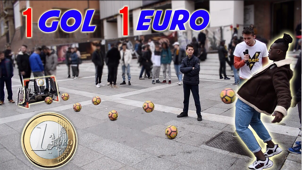 REGALIAMO 1 EURO per ogni gol col PACCO che riescono a fare i ragazzi! camera iphone 8 plus apk