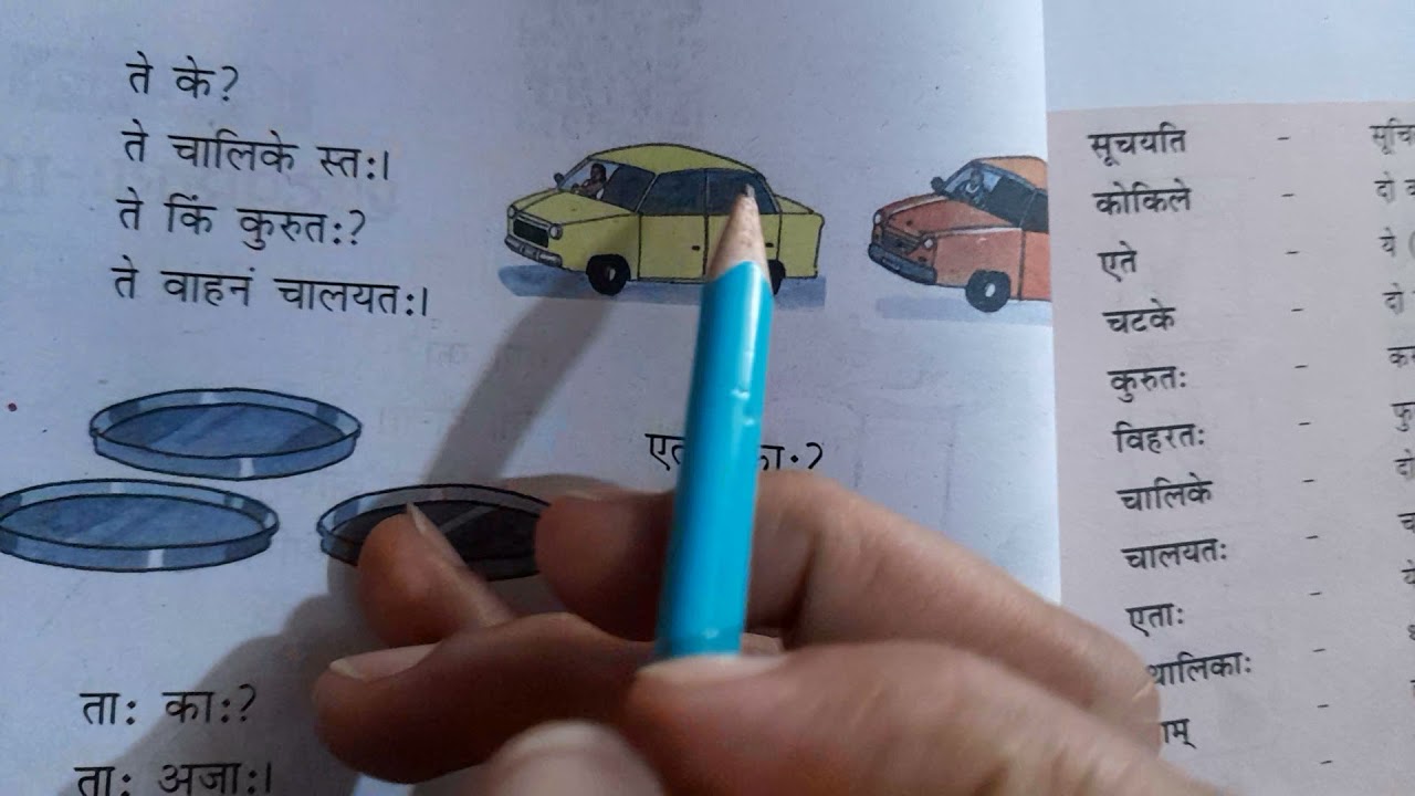 NCERT Sanskrit Class6th ,chapter =2 Shabd Parichay ka Hindi anuvad