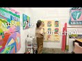 Art vlog lots of painting drawing sewing and more