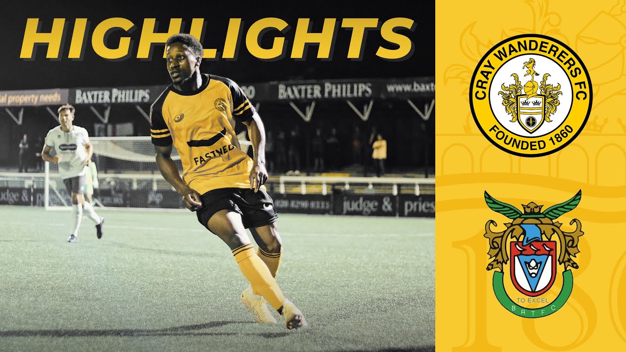 Cray Wanderers VS Bognor Regis Town 2 2 HIGHLIGHTS Clunis