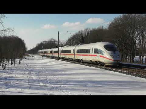 *SNEEUW* Doorkomst ICE | DB | Bij Veenendaal De Klomp