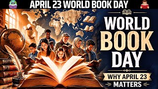 Days Behind April 23 World Book Day: History & Fact #books #reader