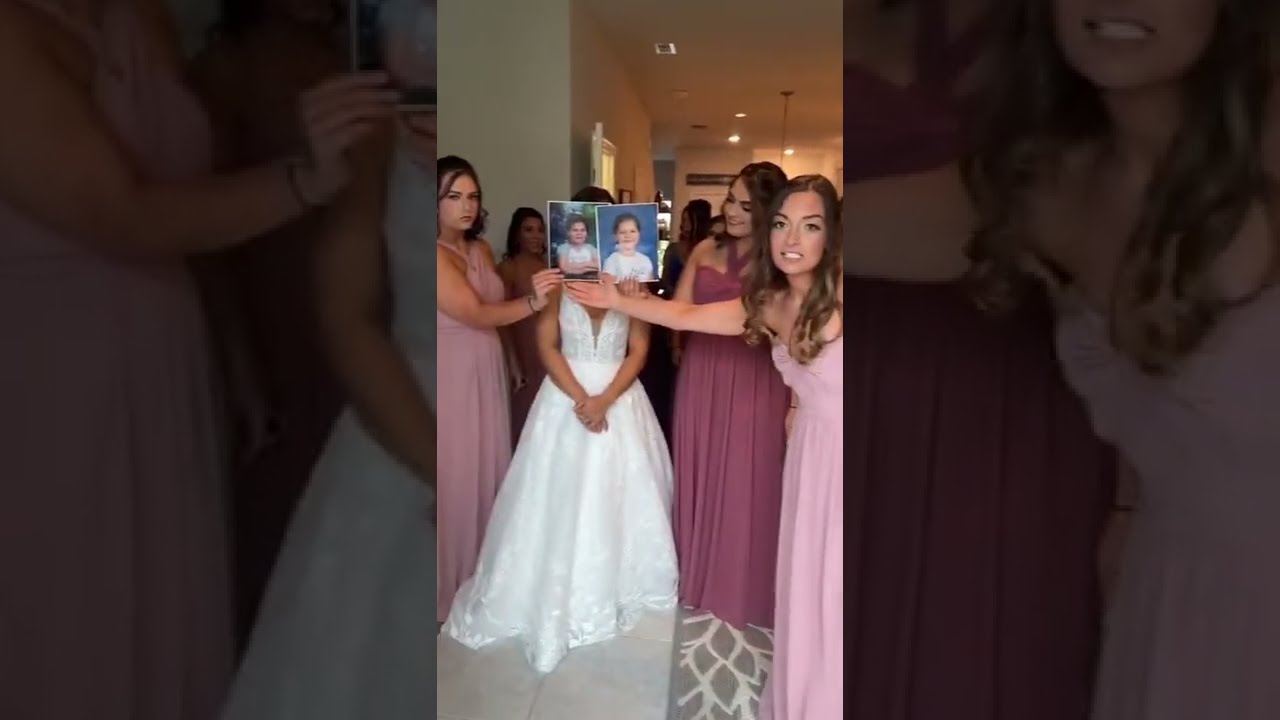 Bride and squad in Dusty Rose & Desert Rose via: @s_konstantinidis