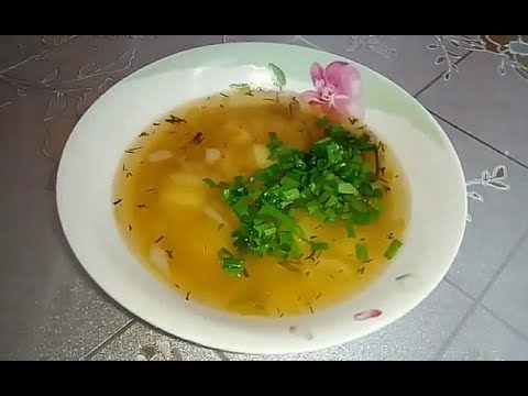 Видео рецепт Постный суп с пшеном