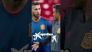 Sergio Ramos has RETIRED from Spain National Team! 🤯⚽️ #football #shorts