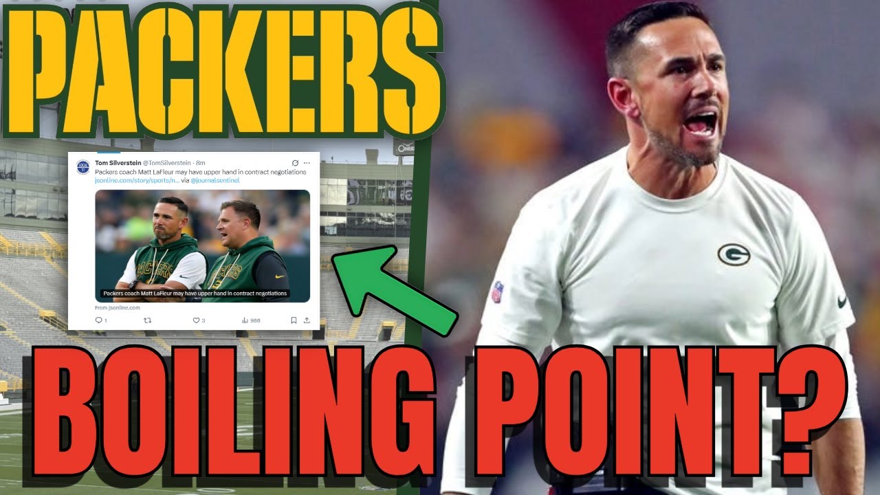 🔥 NEW DETAILS Emerge in Matt LaFleur’s Packers Contract Negotiations?!